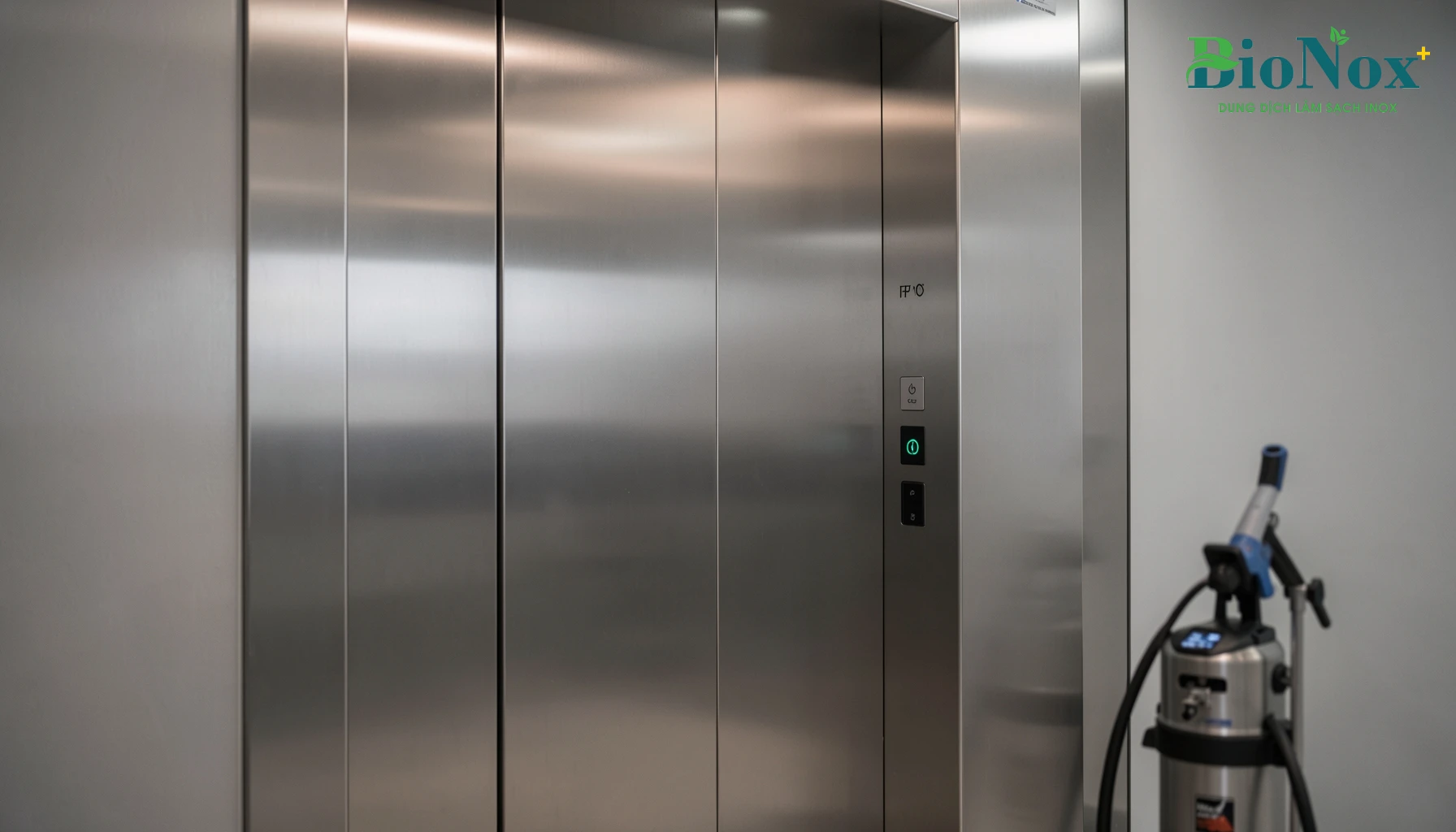 Top dung dịch vệ sinh inox chuyên dụng cho thang máy tòa nhà